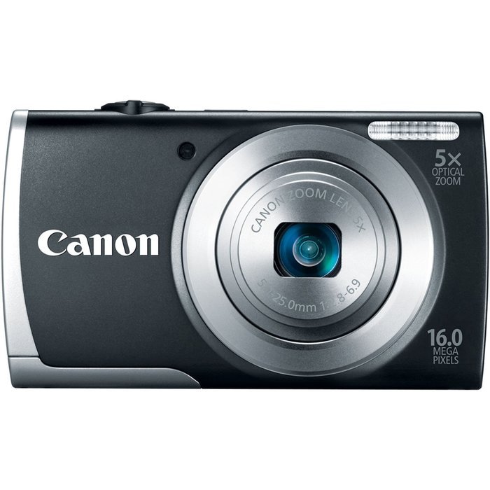 Canon PowerShot A2500 16MP Digital Camera with 5x Optical Image Stabilized Zoom with 2.7-Inch LCD (Silver) (OLD... N8