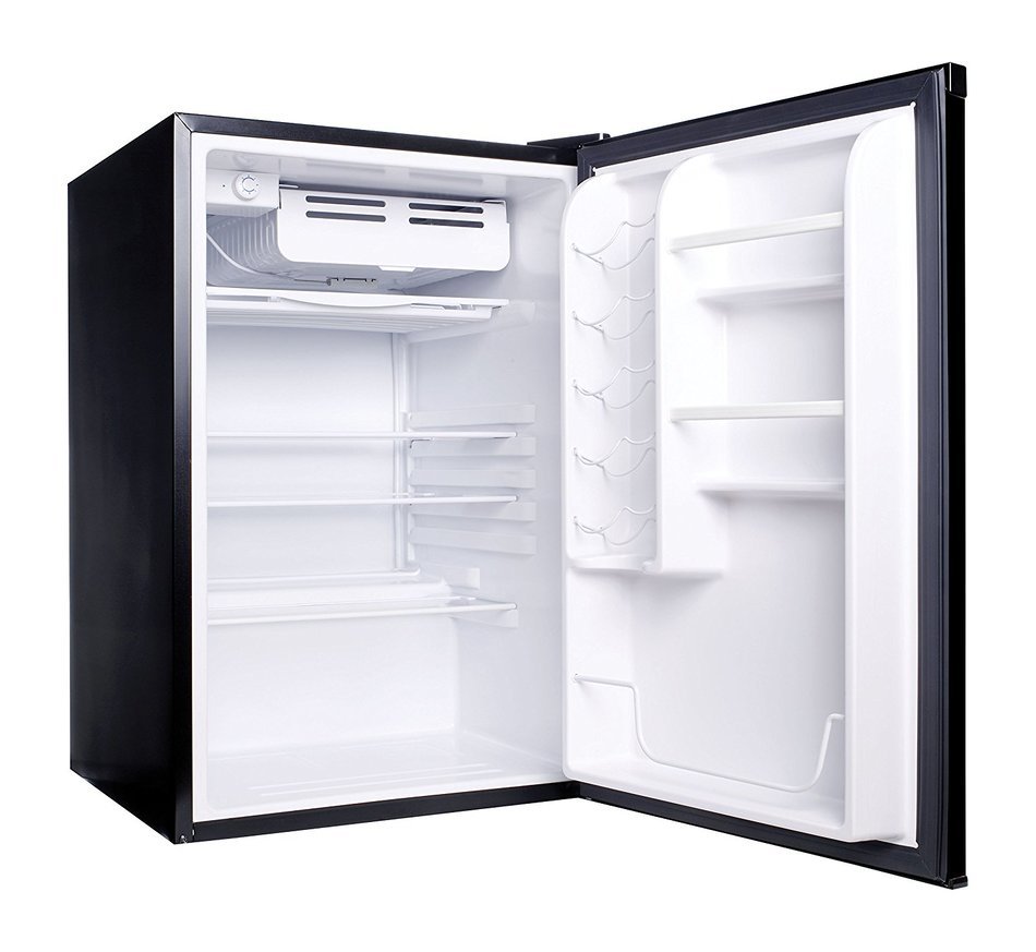 Haier HC27SF22RB 2.7 Cubic Feet Refrigerator/Freezer, Black N13