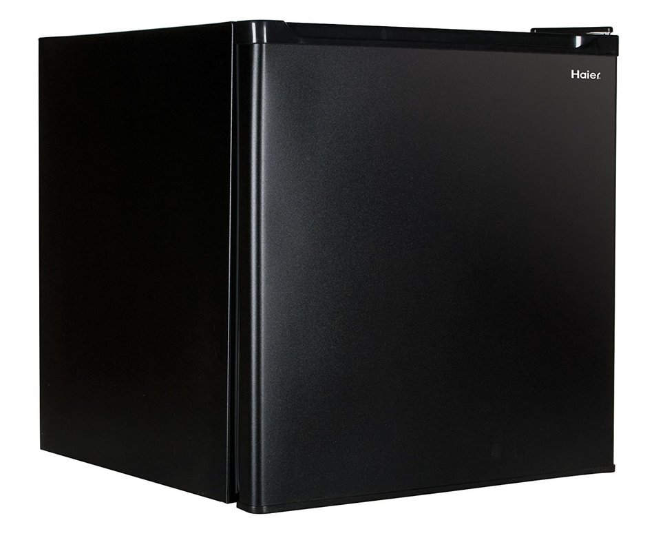 Haier HC27SF22RB 2.7 Cubic Feet Refrigerator/Freezer, Black N19
