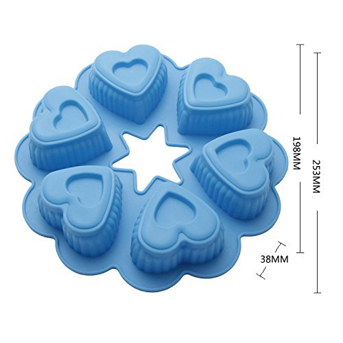 Generic Silicone Cake Pan Heart Baking Cake Mold