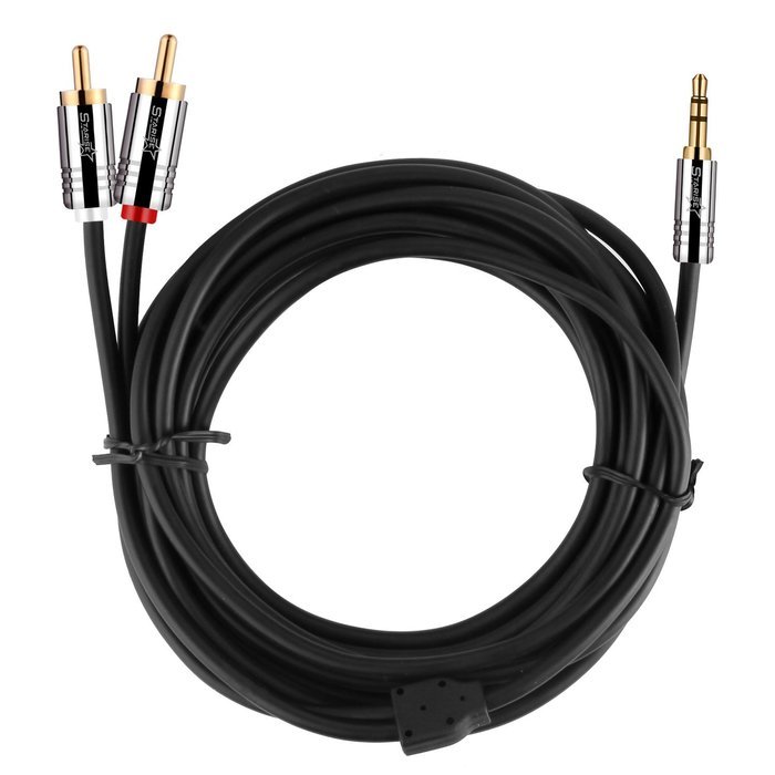 Starise 3.5mm to RCA Cable Male to Male Audio Stereo Y Splitter Cable for Car, Headphones, Home System, iPhone... N2