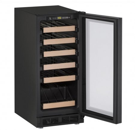 U-Line U1215WCINT00B 15" 1000 Series Wine Cooler with 24 Bottle Capacity, in Panel Ready