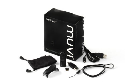 Veho VCC-003-MUVI-BLK MUVI Micro digital camcorder for Action Sports/Surveillance (Includes 2Gb Memory) Athletics... N3