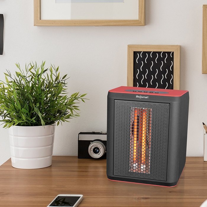 Lifesmart 3 Element Quartz Desktop Heater & Fan N4