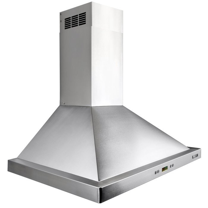 FIREBIRD 30" Wall Mount Stainless Steel Digital Display Push Button Control Kitchen Cooking Fan Powerful Range...