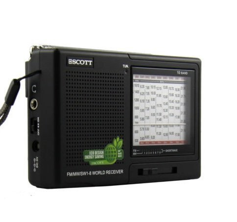 SCOTT RX16 AM/FM SW 1-8 World Band Receiver N2