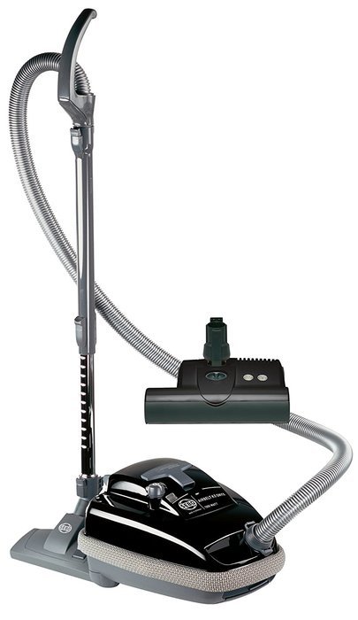 SEBO 9687AM Airbelt K3 Canister Vacuum with ET-1 Powerhead and Parquet Brush, Red - Corded