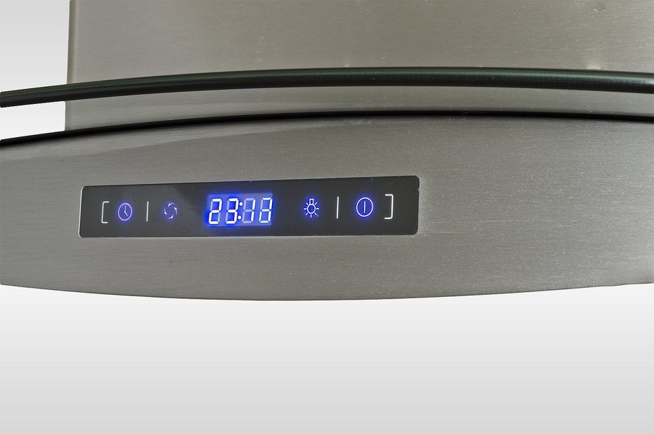AKDY New 30" European Style Wall Mount Stainless Steel Glass Range Hood Vent Touch Control AZ-688/CS14 30" N2