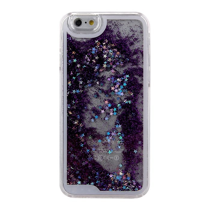 iPhone 7 Case, PHEZEN Christmas Tree Santa Claus Design Cool Quicksand Moving Stars Bling Glitter Floating Dynamic... N69