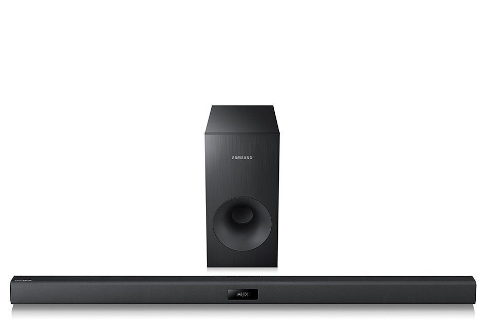 Samsung HW-F355 2.1 Channel 120 Watt Wired Audio Soundbar (2014 Model)
