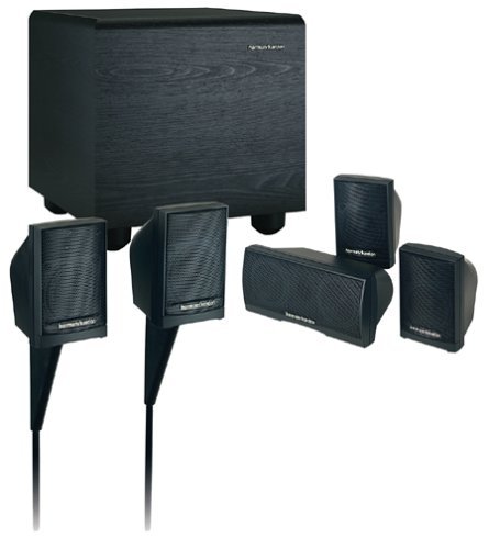 Harman Kardon HKTS 5 Home Cinema Speaker System (6-Piece) (Discontinued by Manufacturer)