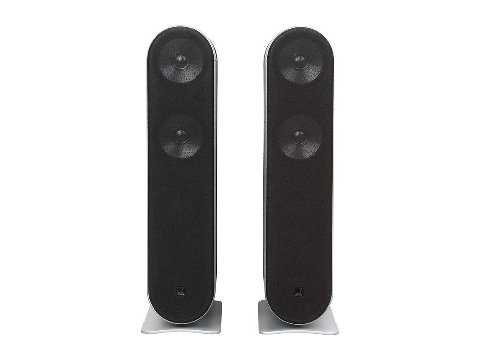 KEF KHTMODEL7 Bookshelf Speaker System (Silver) (Discontinued by Manufacturer)