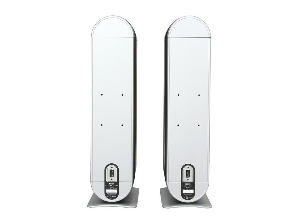 KEF KHTMODEL7 Bookshelf Speaker System (Silver) (Discontinued by Manufacturer) N2