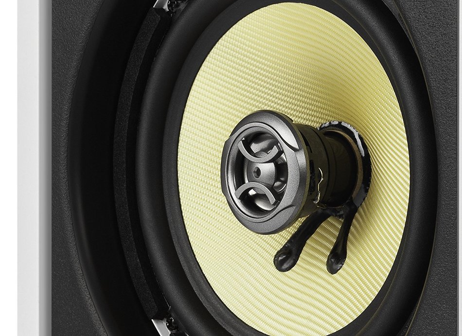 4) VM Audio Elux 6.5-Inch 200W 2 Way In-Wall Surround Sound Home Speaker (Four) N2