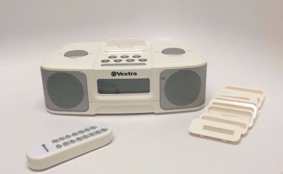 Vextra iPod Compatible AM/FM Alarm Clock Radio