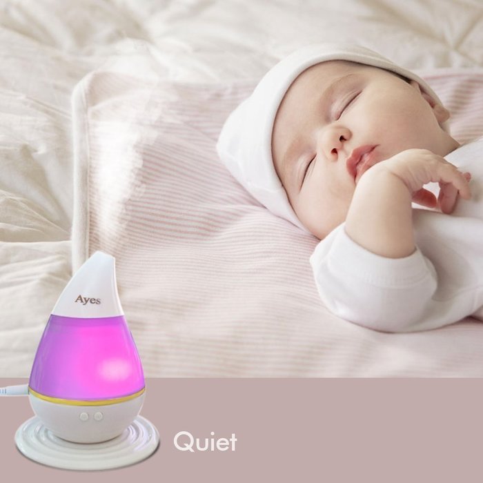 Ayes Water-drop Air Purifier/Ultrasonic Aroma Diffuser & Cool Mist USB Portable Humidifier Multi Use for Travel... N5