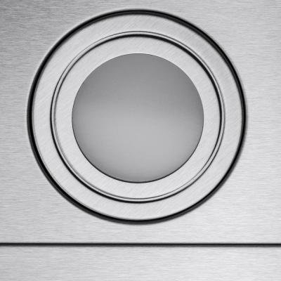 30 in. Convertible Wall Mount Range Hood in Black with Tempered Glass and Remote Control N7