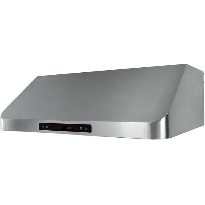 FIREBIRD New 30" European Style Under Cabinet Stainless Steel Range Hood Vent W/ Push Button Control N6