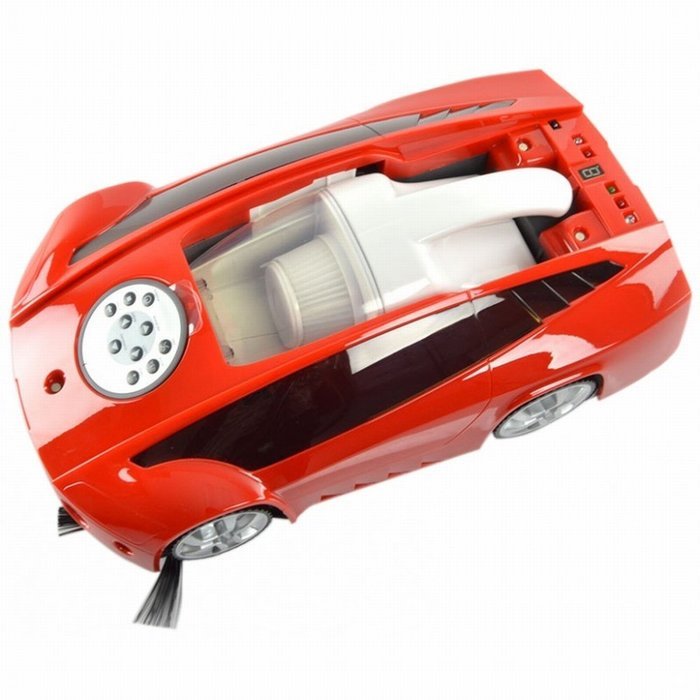 Cleanmate QQ4 Car Shaped Robotic Vacuum with Handheld Vacuum
