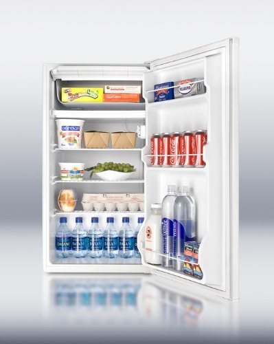Summit C301GLASS: 30 inch wide All-In-One Combination Kitchen with two smoothtop electric burners, manual defrost... N4