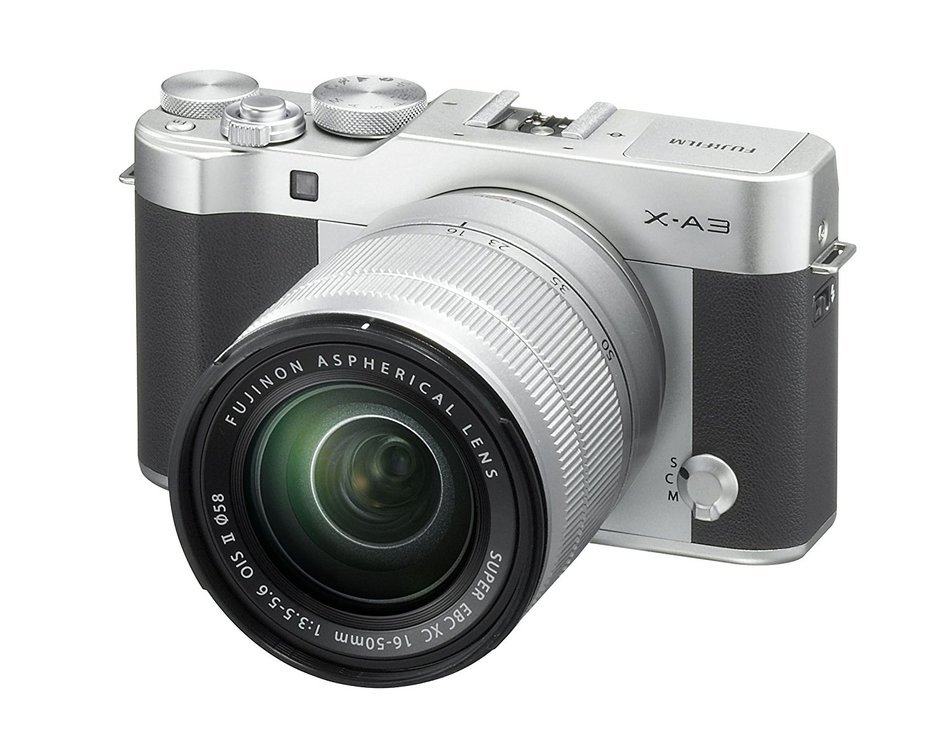 FUJIFILM X-A3 lens kit [silver][International Version, No Warranty] N6