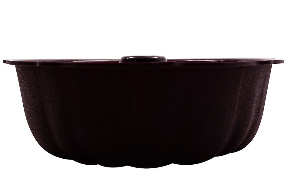 Marathon Housewares KW200012OR Premium Silicone Bundt Pans, Orange