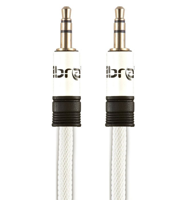 IBRA 3 Feet 3.5mm Auxiliary Audio Jack Cable AUX Cable - Gun N8