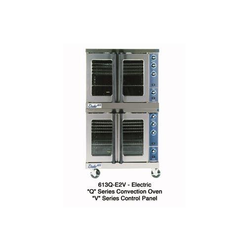 Duke 613Q-E2ZZ electric Convection Oven double-deck standard depth (6) racks
