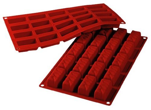 Fat Daddio's Silicone Bakeware Torroncini/Nougat, 0.74 Ounce