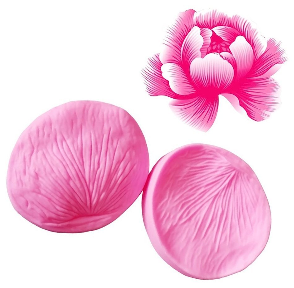 Viris Tote Clay 3D Flower Petal Leaf Silicone Fondant Mould Cake Decor Chocolate Baking N3
