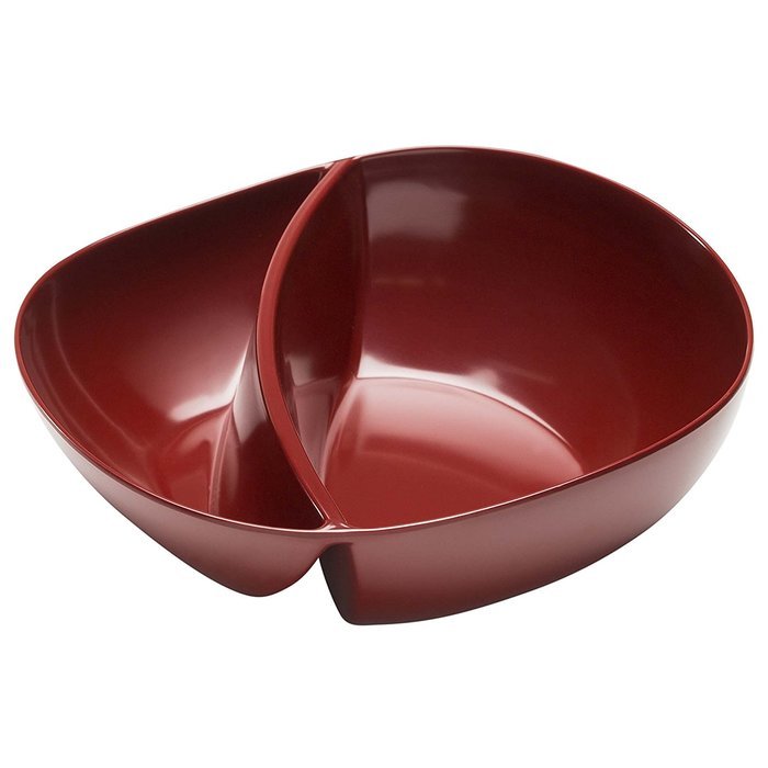Zak! Designs Moso Divided Plate, 100% Natural Materials and BPA-free, 10.5", Rye, Set of 6 N12
