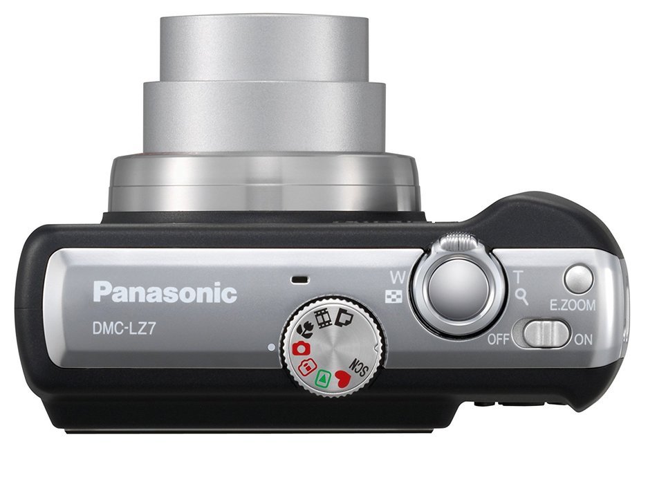 Panasonic Lumix DMC-LZ7K 7.2MP Digital Camera with 6x Image Stabilized Zoom (Black) (OLD MODEL) N2