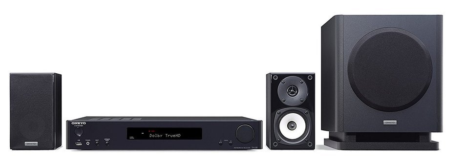 ONKYO cinema package 2.1ch high-resolution sound source corresponding BASE-V60 (B) (Black)