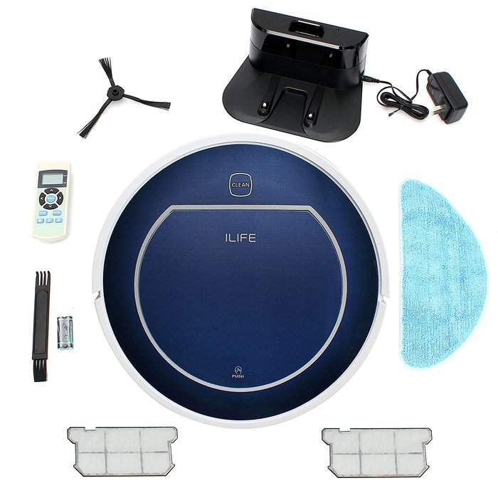 Wyness V7 Smart Sweeping Robot Sweeping Mopping Vacuum Cleaner With Bluetooth Remote Control Household Floor Scrubbing...