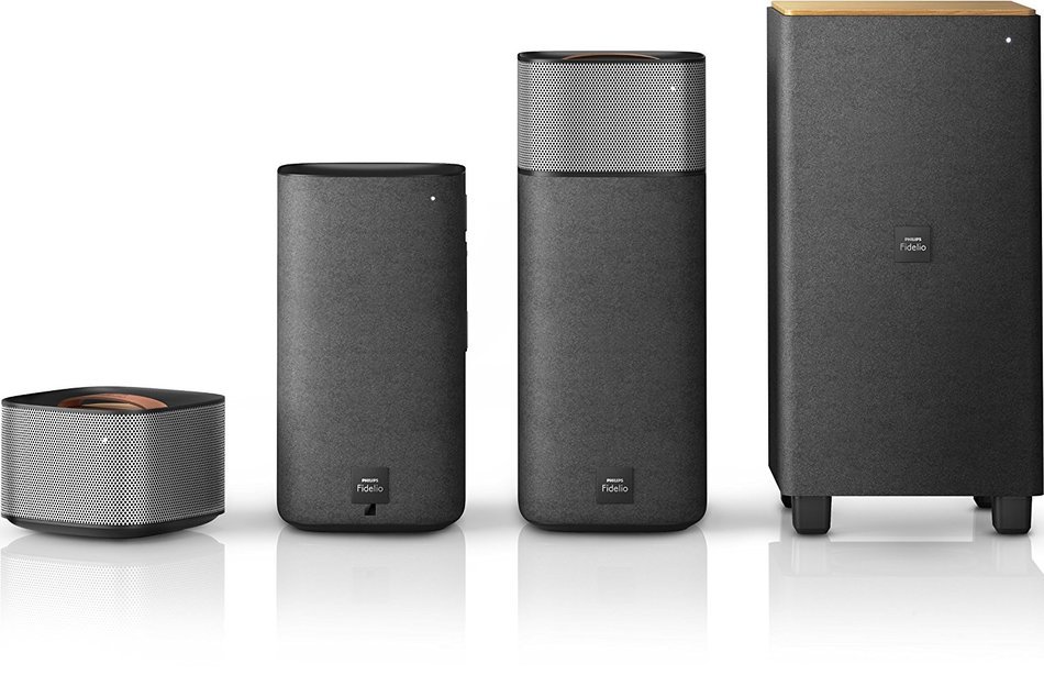 Philips Fidelio E5 Wireless Surround on Demand Speakers