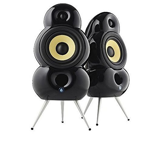 Podspeakers MiniPod Black Speakers for Stereo and Surround (Pair)