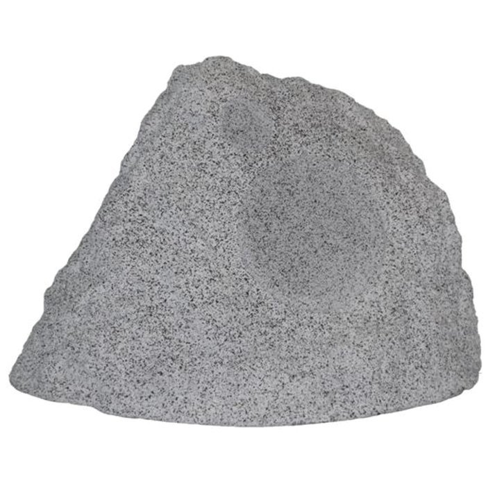 Stereostone Cinema Rock Outdoor Speaker 6.5 Inch Davinci Rock Speaker (Grey Granite) N4