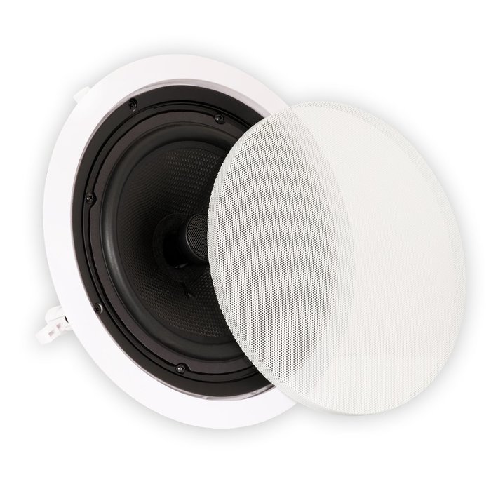 Theater Solutions TS80C In Ceiling 8" Speakers Surround Sound Home Theater 7 Pair Pack N4
