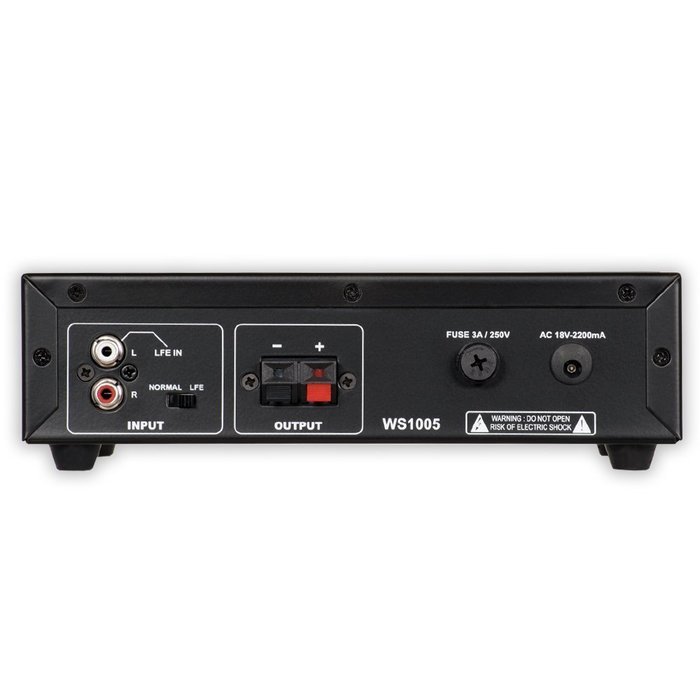 4 Acoustic Audio IWS10 In-Wall/Ceiling 10" Home Theater Passive Subwoofers and 4 Amplifiers IWS10A-4S N3