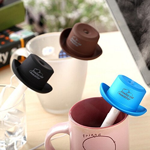 Humidifier USB 5V 4 Colors Cowboy Hat Cap Ultrasonic Fogger Mist Maker Aroma Diffuser Difusor Aroma Diffuser Humidificador... N5