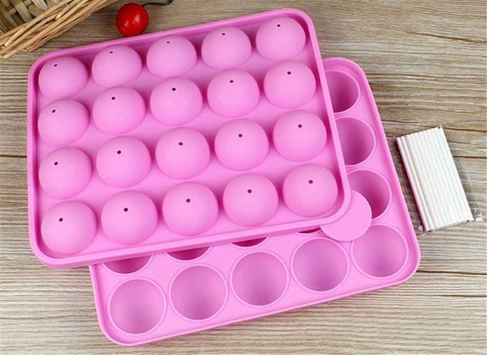 SNW Cake Mold Baking Mold Silicone Lollipop Mold N2