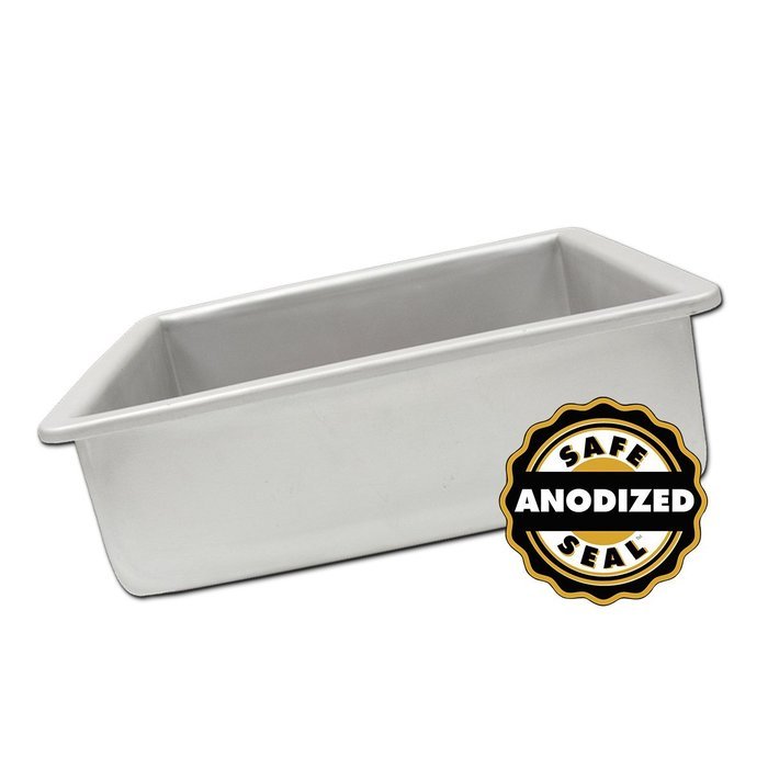Fat Daddio's Anodized Aluminum Square Cake Pan, 12 Inches by 12 Inches by 2 Inches N8