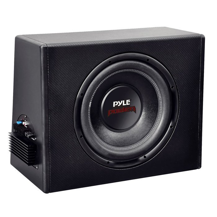 Pyle PLPR12A 12-Inch Slim Design Powered Subwoofer Enclosure System - Set of 1