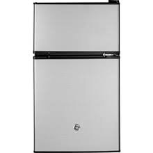GE 3.1 cu. ft. Mini Refrigerator in Clean Steel