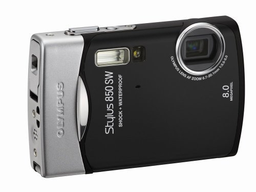 Olympus Stylus 850SW 8MP Digital Camera with 3x Optical Zoom (Yellow) N7