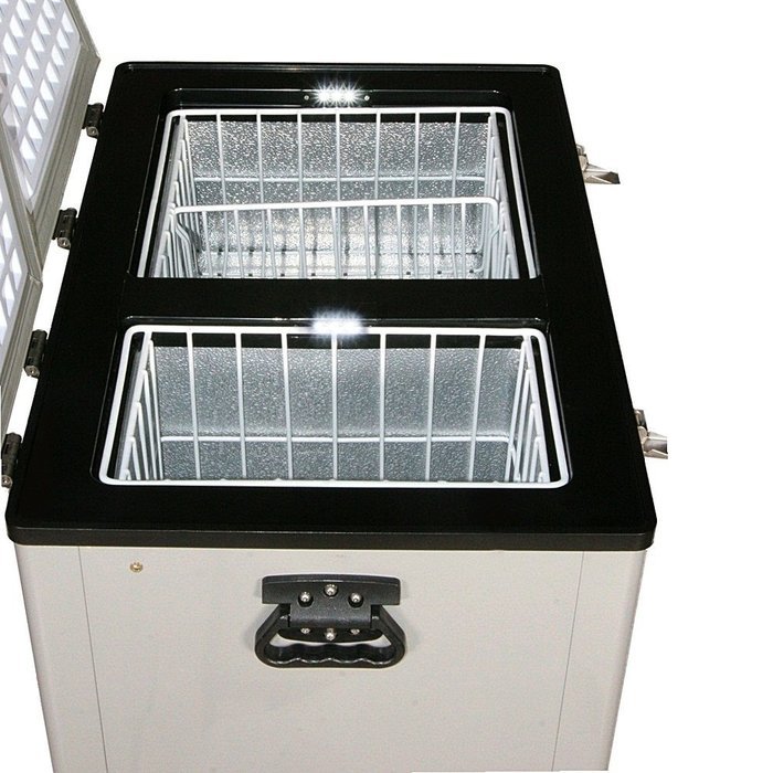 Whynter FM-62DZ Dual Zone Portable Refrigerator/Freezer, 62-Quart N2