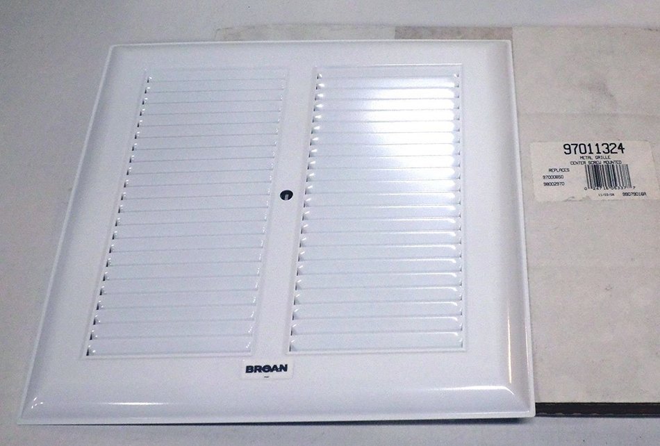 Broan Bathroom Vent Grille 97011324 N2