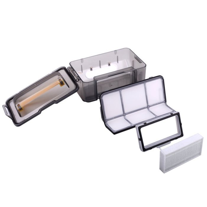 Liectroux Robotic Vacuum Spare Parts Dustbin for B20005Plus (with Water Tank, Wet and Dry Mopping) 1pc/pack