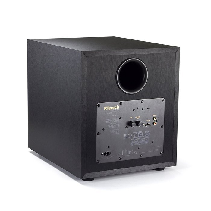 Klipsch R-10SWi 10" Wireless Subwoofer - Brushed Black Vinyl N2