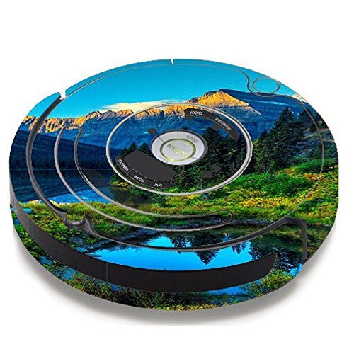 Skin Decal Vinyl Wrap For IRobot Roomba 650 655 Vacuum / Mountain Lake